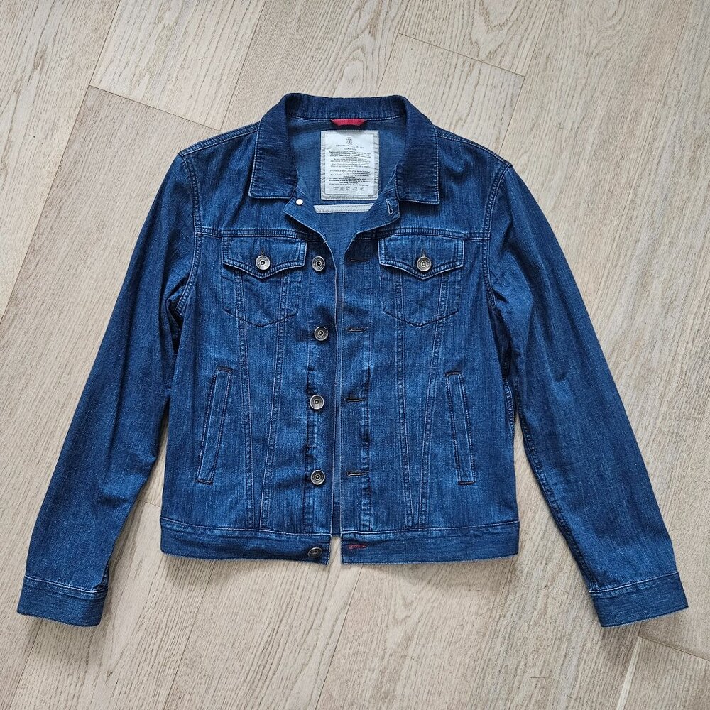 Brunello Cucinelli Italian Denim Jacket – IT 48 / US 38
